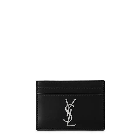 ysl card holder black|ysl card holder flannels.